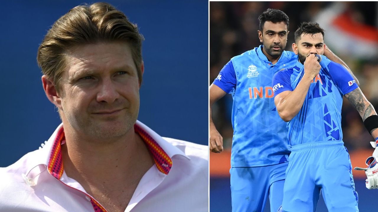 Shane Watson, Ravi Ashwin and Virat Kohli