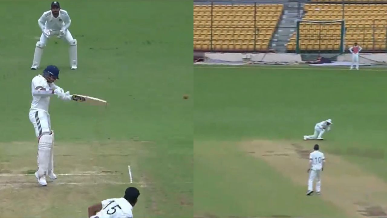 Shashwat Rawat catch to dismiss Yashasvi Jaiswal