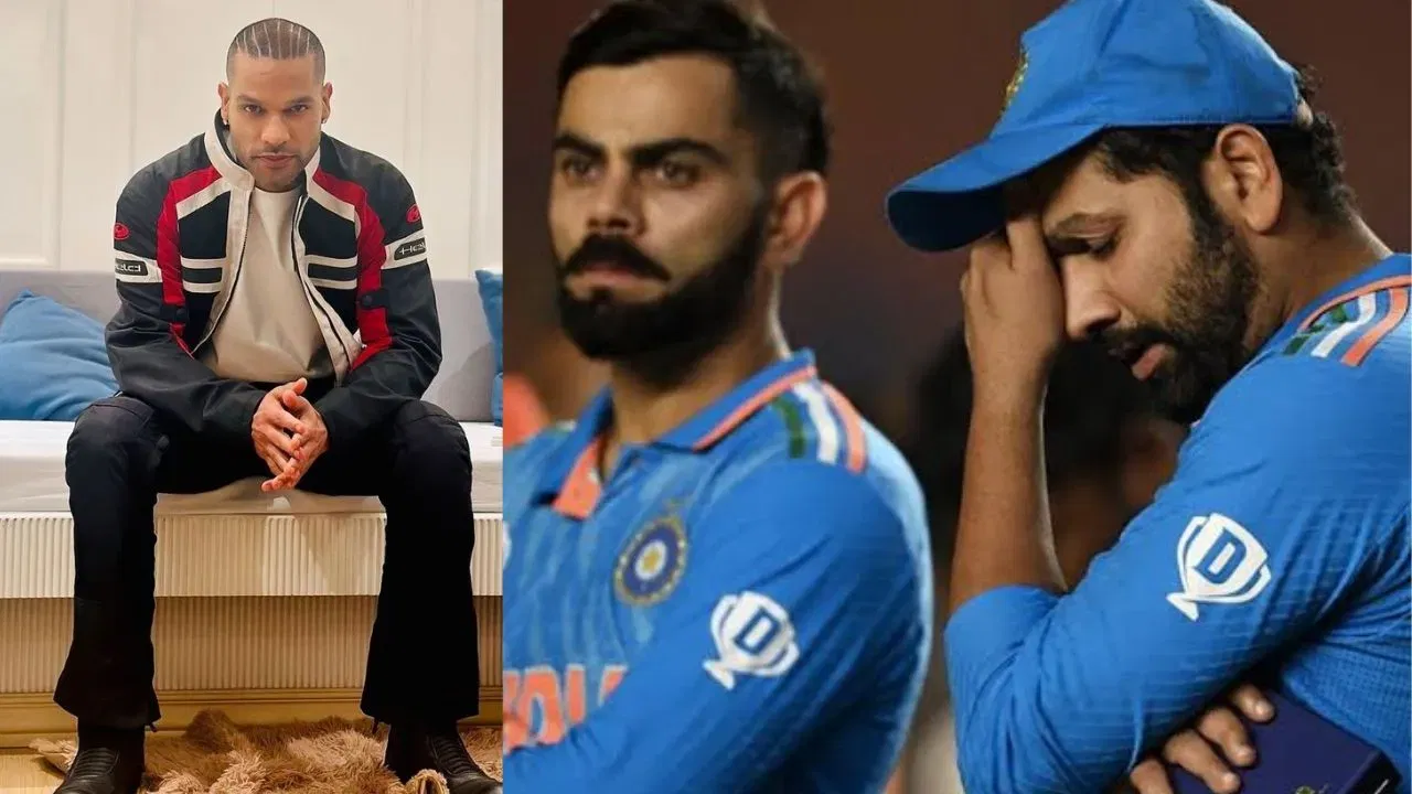 Shikhar Dhawan, Rohit Sharma, Virat Kohli