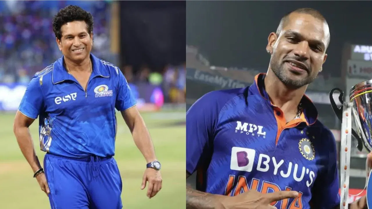 Sachin Tendulkar, Shikhar Dhawan