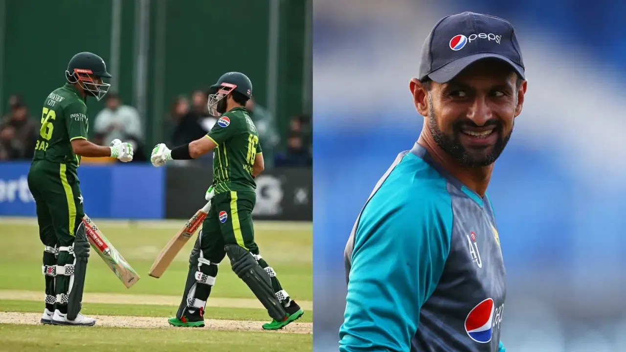 Shoaib Malik, Babar Azam, Mohammad Rizwan