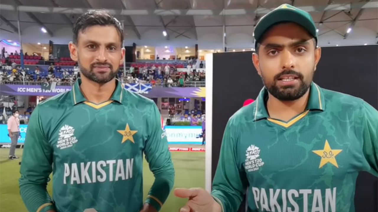 Shoaib Malik and Babar Azam