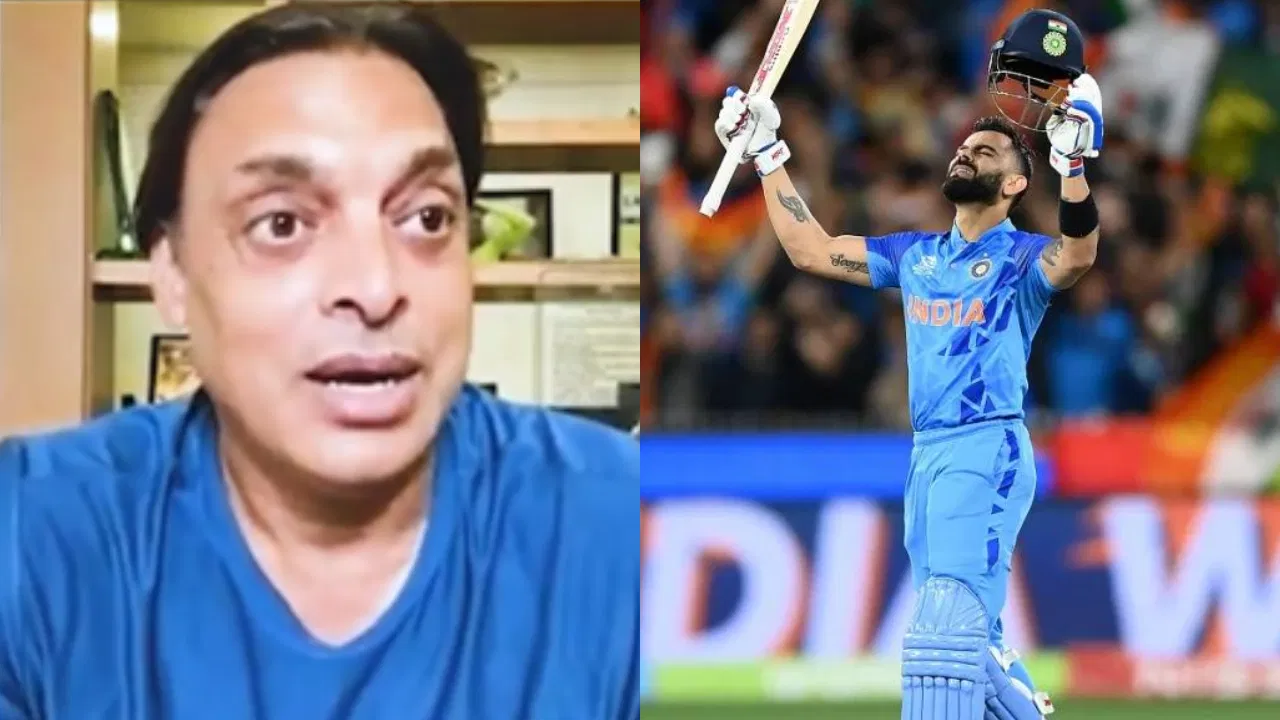 Shoaib Akhtar and Virat Kohli