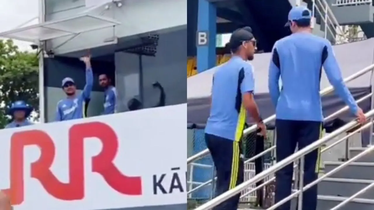 "Jaldi aa" - Shubman Gill asks his teammate to hurry up