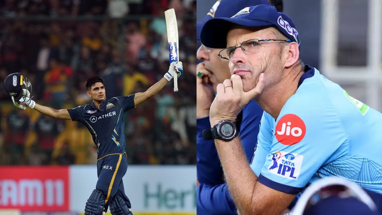 Shubman Gill and Gary Kirsten