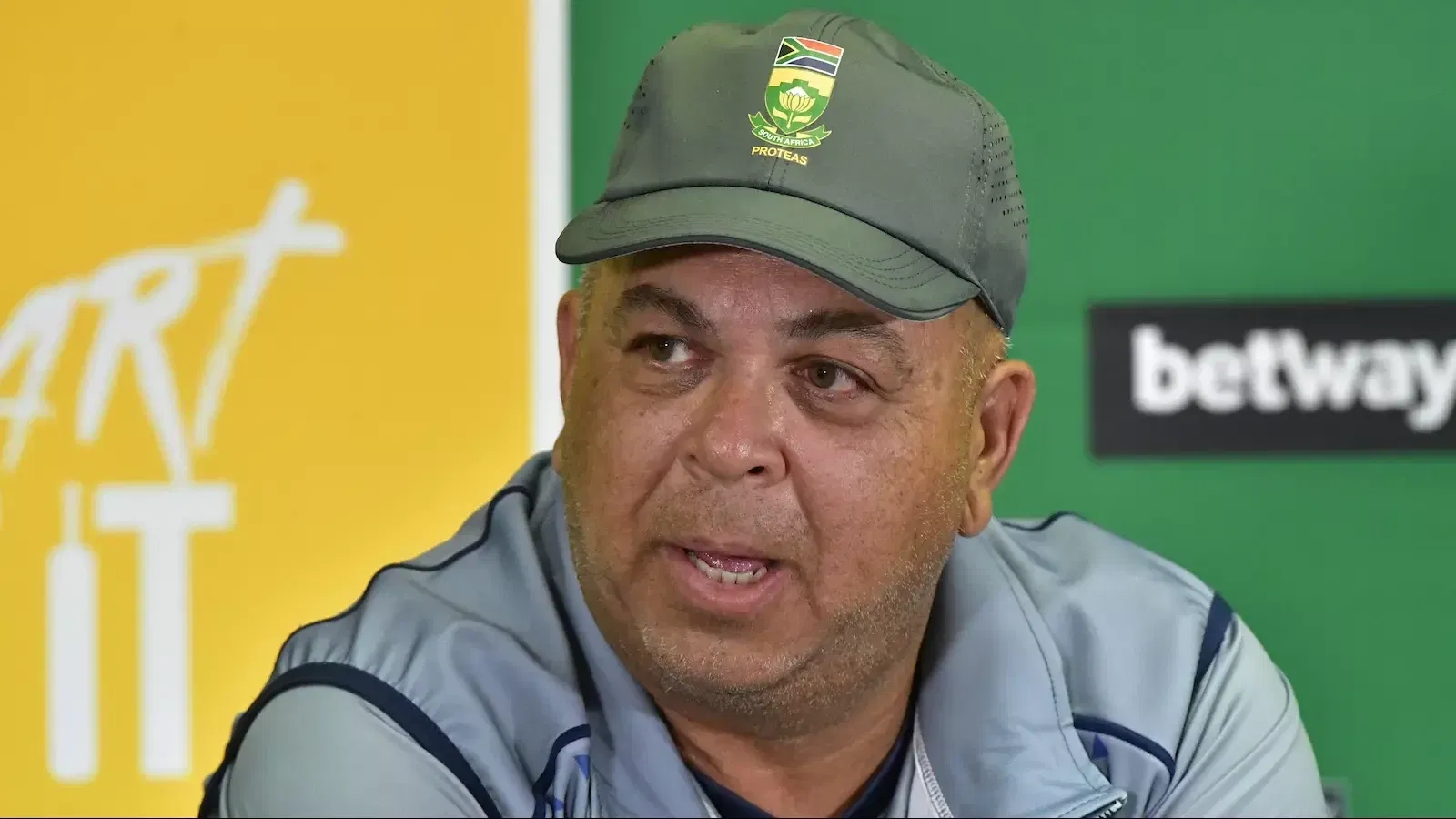 South Africa head coach Shukri Conrad