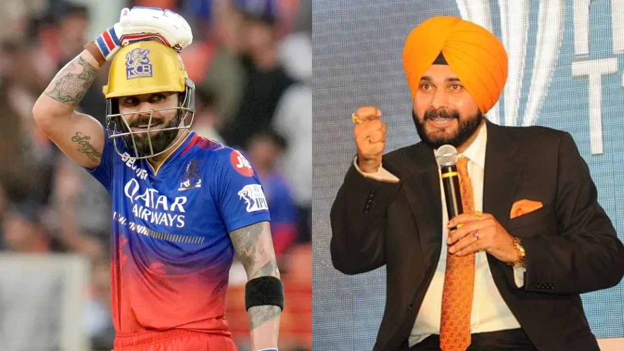 Virat Kohli and Navjot Singh Sidhu