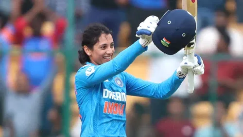 Smriti Mandhana, ODI Cricketer of the Year