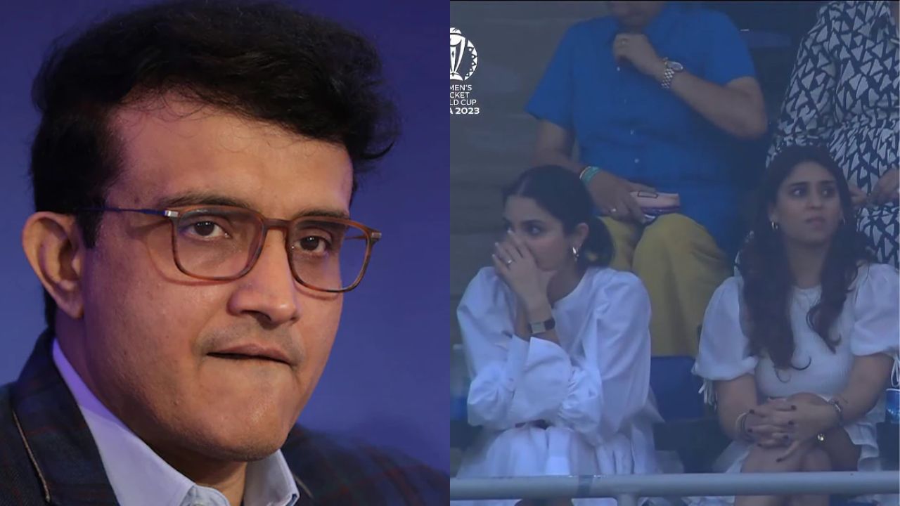 Sourav Ganguly Anushka Sharma Ritika Sajdeh