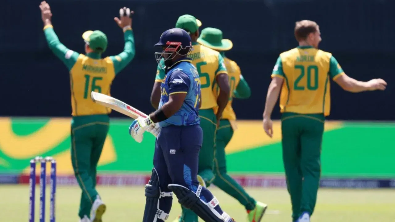 SL vs SA Sri Lanka achieve humiliating record after bizarre outing