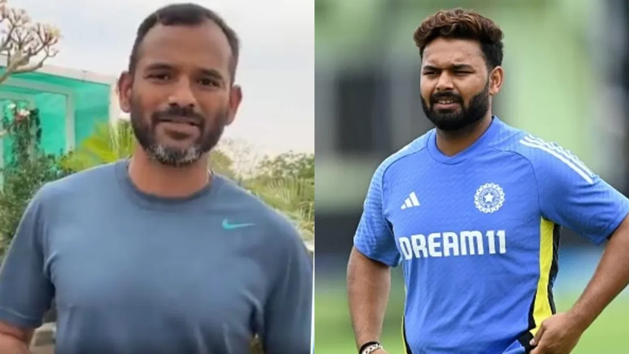 R Sridhar and Rishabh Pant