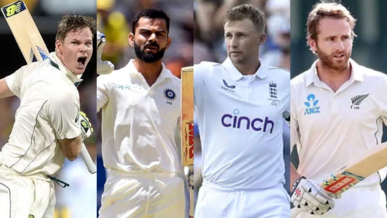 Steve Smith Virat Kohli Joe Root Kane Williamson