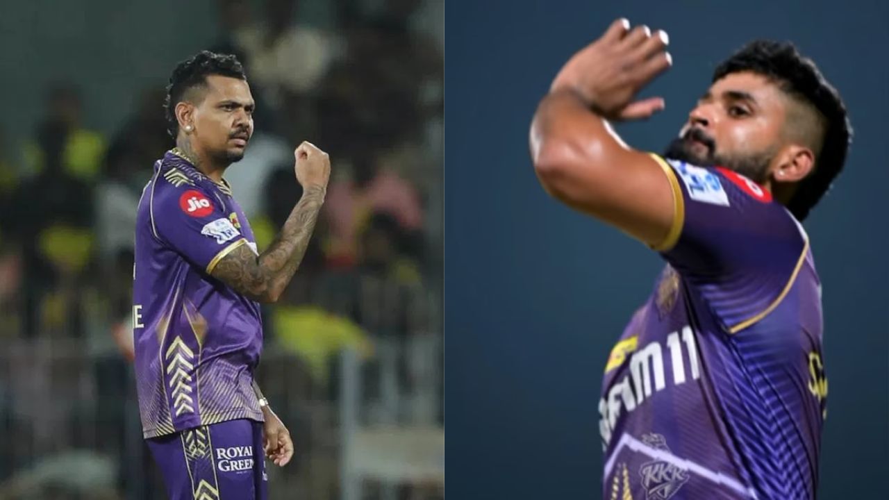 Sunil Narine and Shreyas Iyer