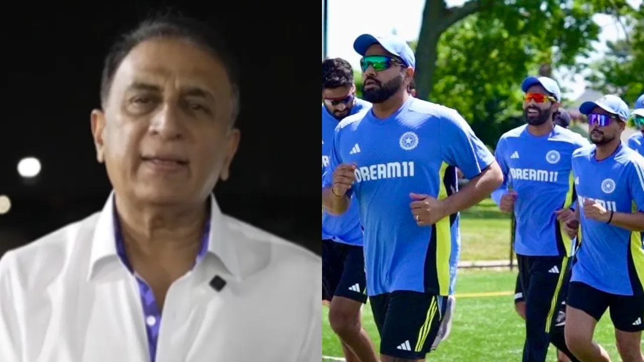 Sunil Gavaskar and Team India