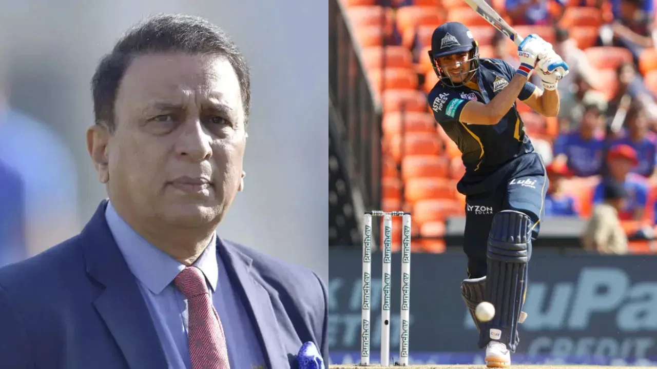 Sunil Gavaskar and Shubman Gill