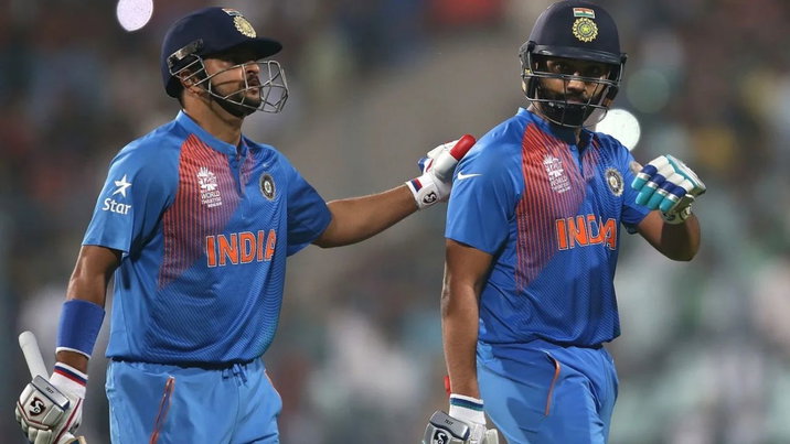 Suresh Raina and Rohit Sharma