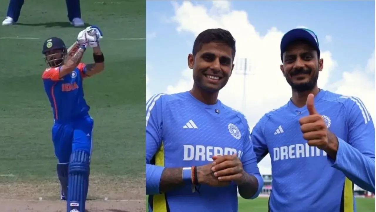 Suryakumar Yadav, Axar Patel, Virat Kohli