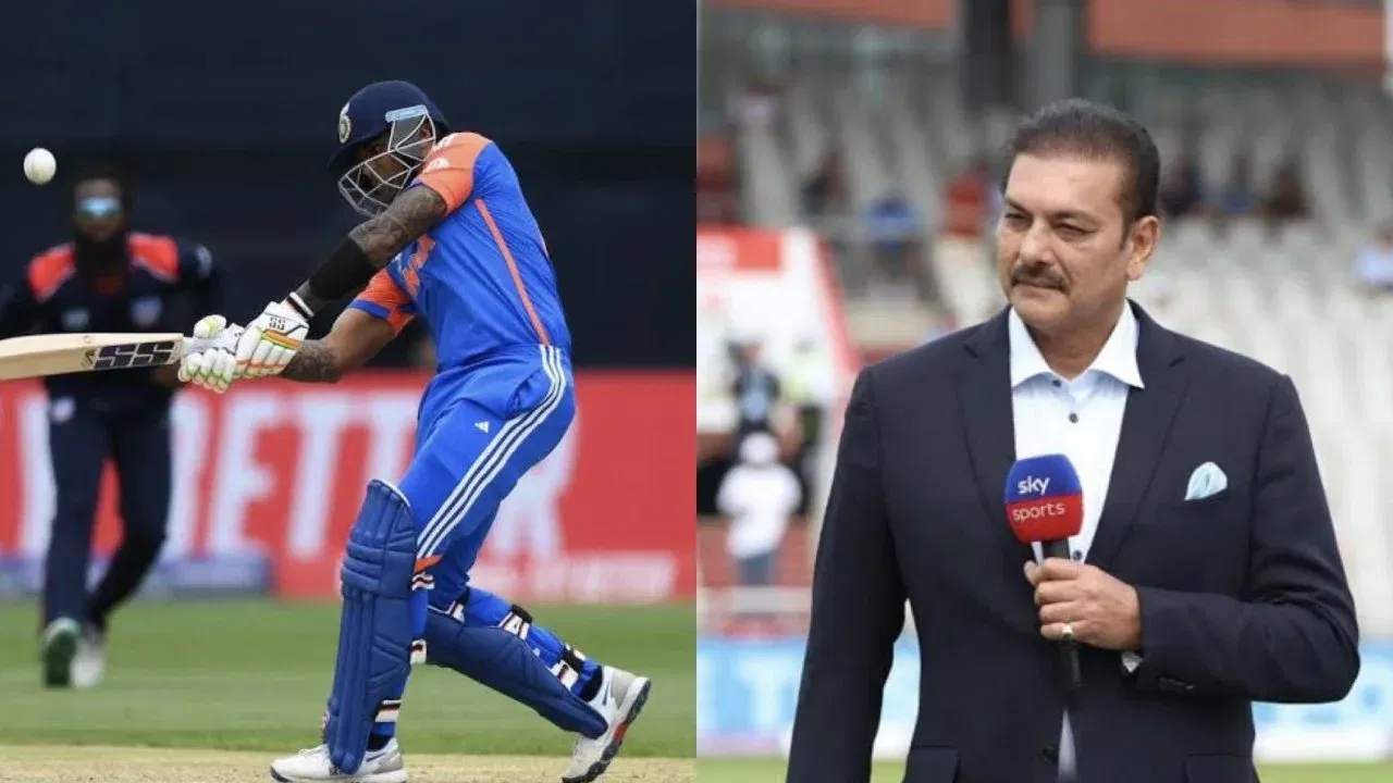 Ravi Shastri and Suryakumar Yadav