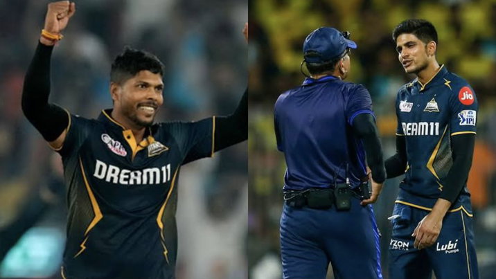 Umesh Yadav and Shubman Gill