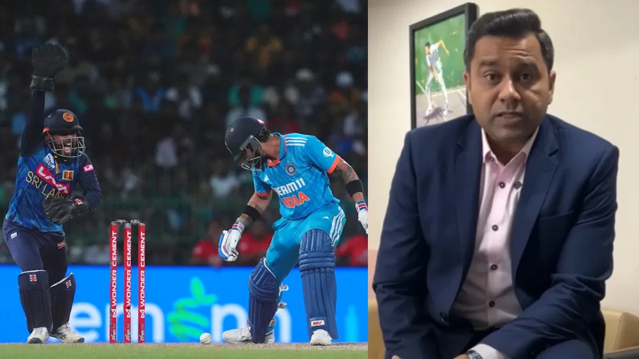 Virat Kohli and Aakash Chopra