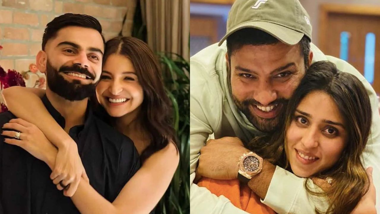 Virat Kohli Anushka Sharma Rohit Sharma Ritika Sajdeh