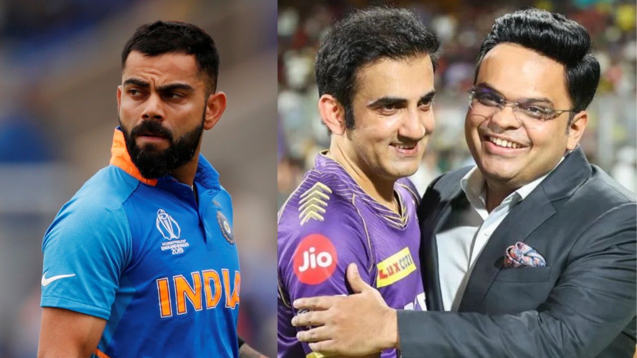 Virat Kohli Gautam Gambhir Jay Shah