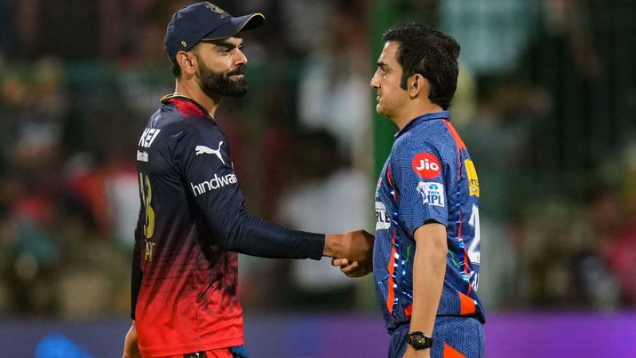 Virat Kohli and Gautam Gambhir
