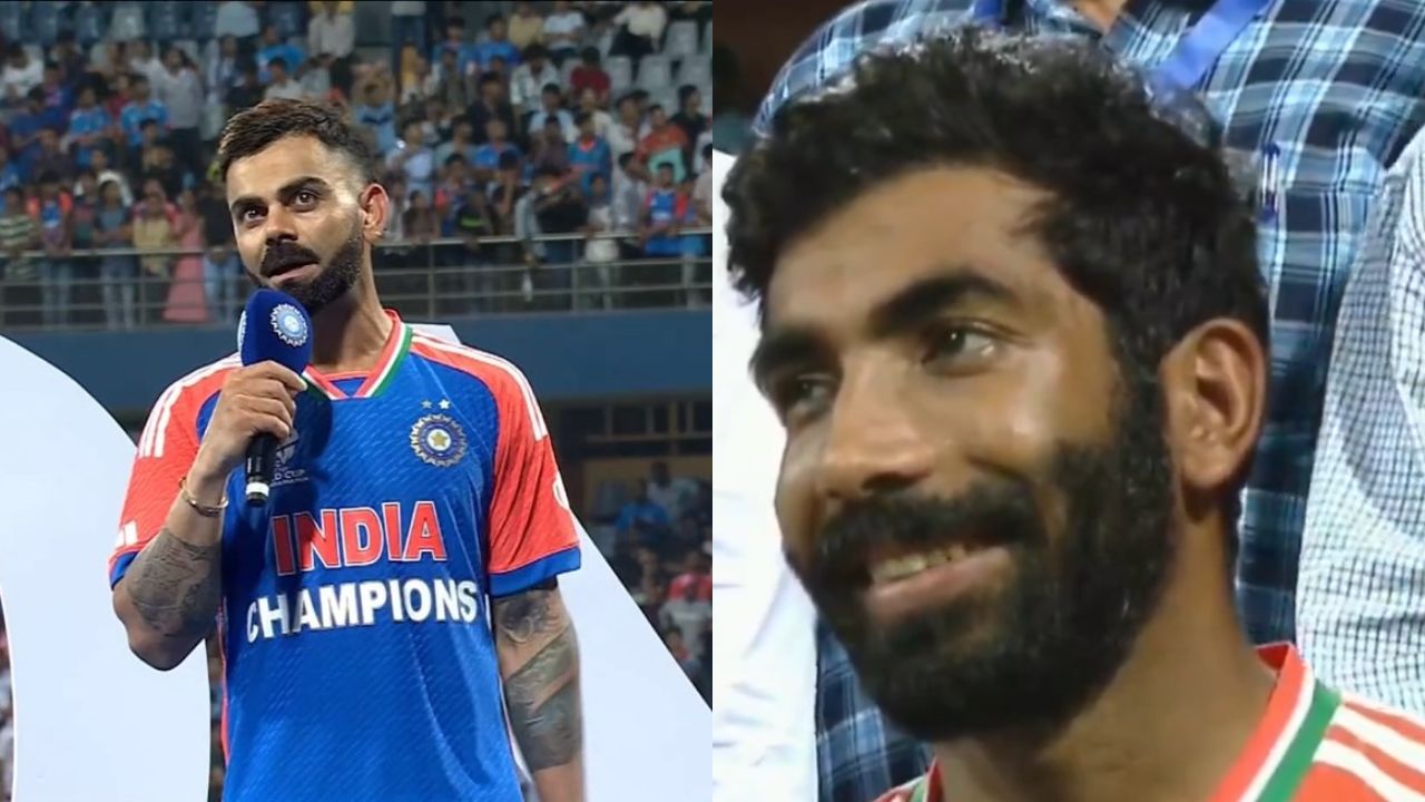 Virat Kohli Jasprit Bumrah