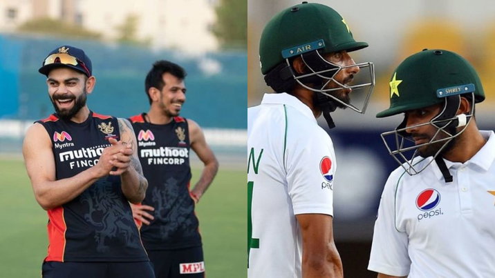 Virat Kohli RCB Shan Masood Babar Azam Pakistan