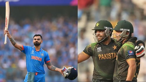 Virat Kohli, Umar Akmal and Kamran Akmal