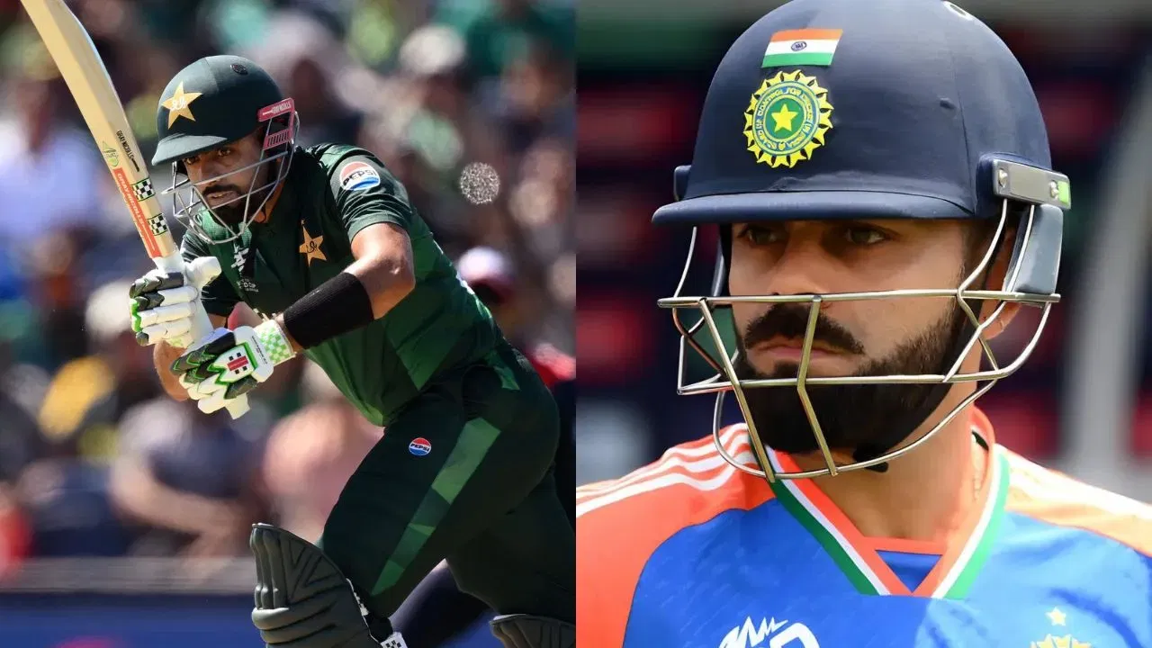 Virat Kohli and Babar Azam