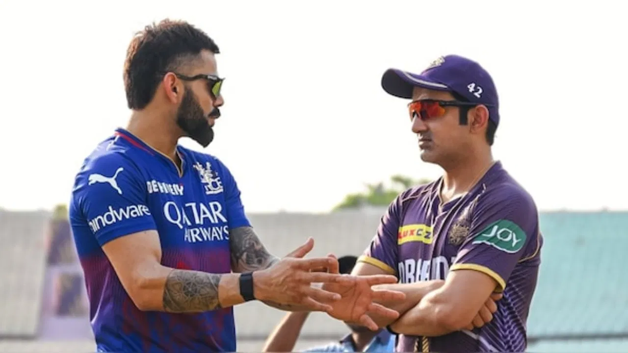 Virat Kohli and Gautam Gambhir