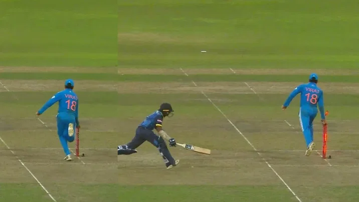 Watch: Virat Kohli channels inner MS Dhoni to run out Akila Dananjaya in IND vs SL 2nd ODI
