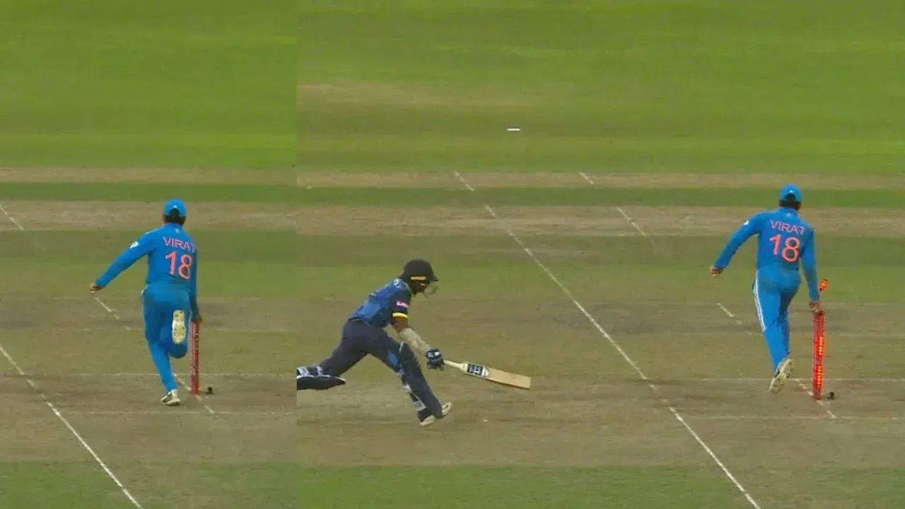 Watch: Virat Kohli channels inner MS Dhoni to run out Akila Dananjaya in IND vs SL 2nd ODI