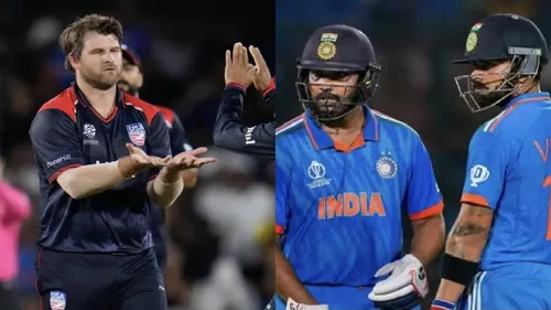 Corey Anderson, Rohit Sharma and Virat Kohli