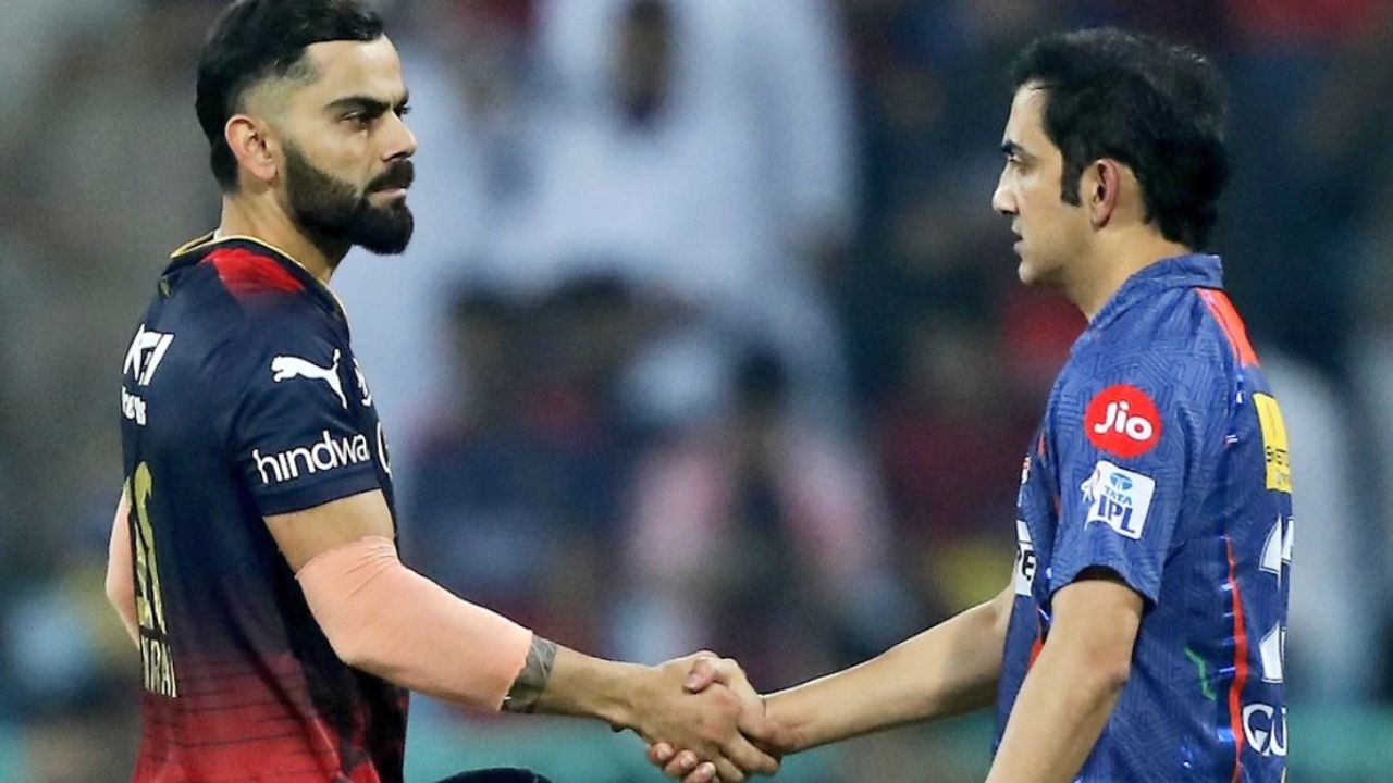 Virat Kohli and Gautam Gambhir