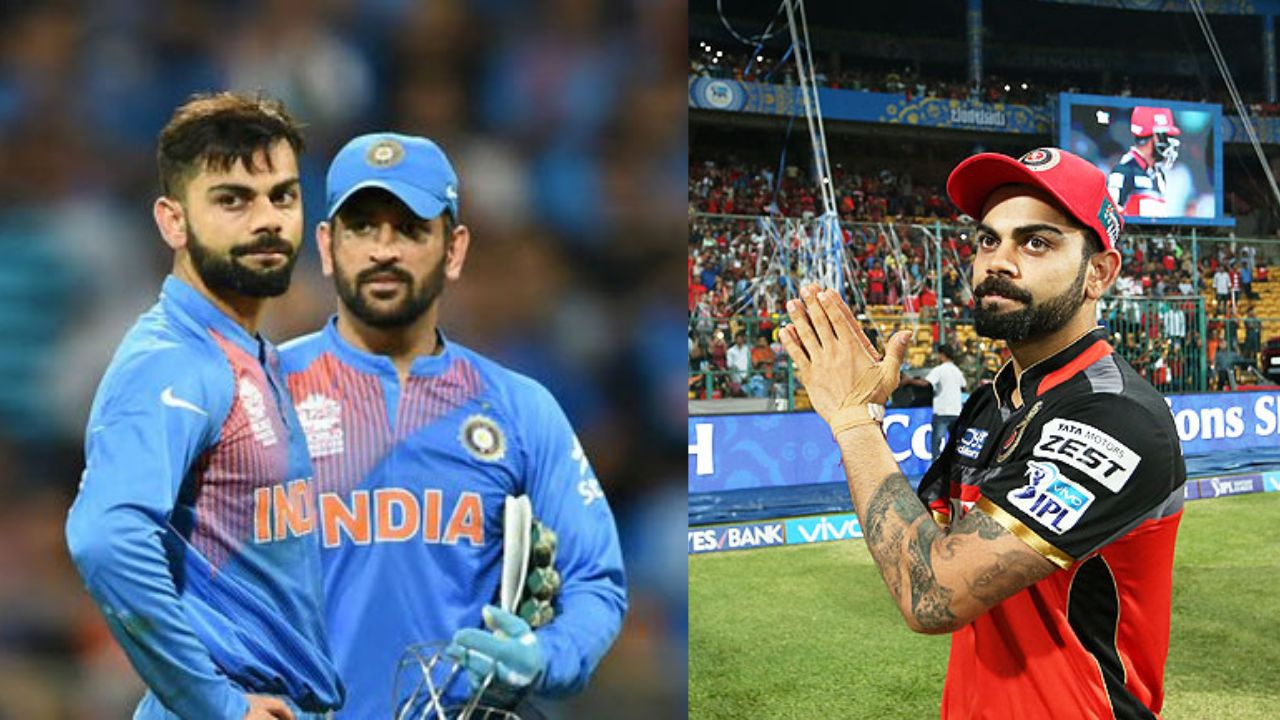 Virat Kohli and MS Dhoni