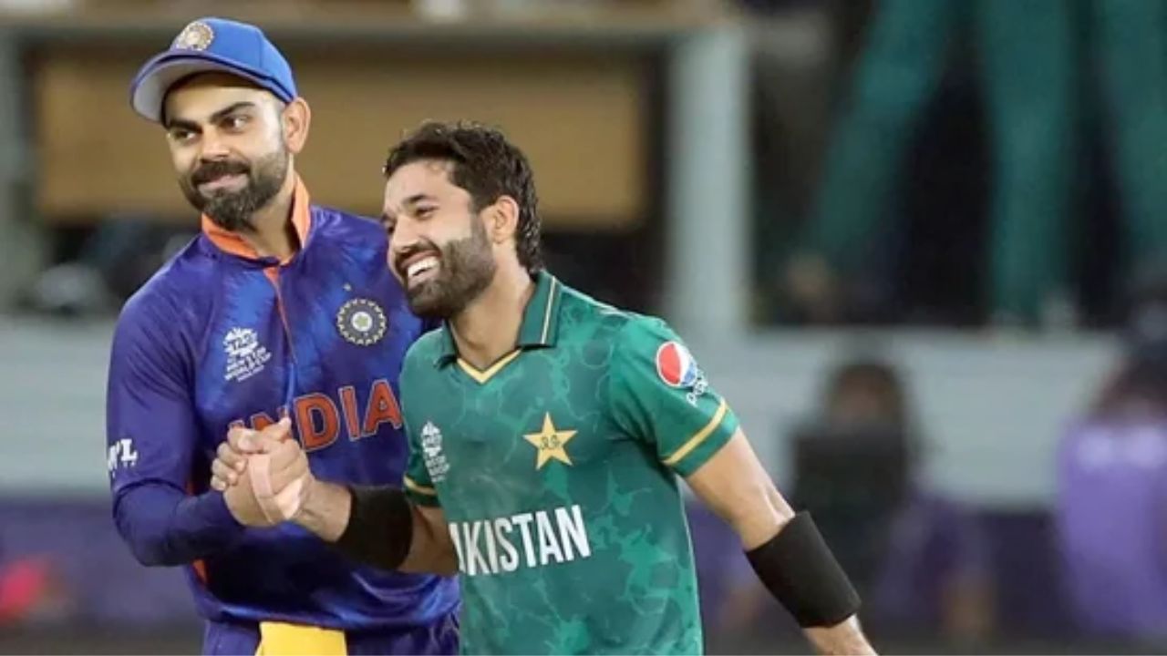 Virat Kohli and Mohammad Rizwan