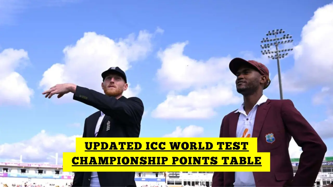 Updated ICC World Test Championship Points Table After ENG vs WI 3rd Test 2024