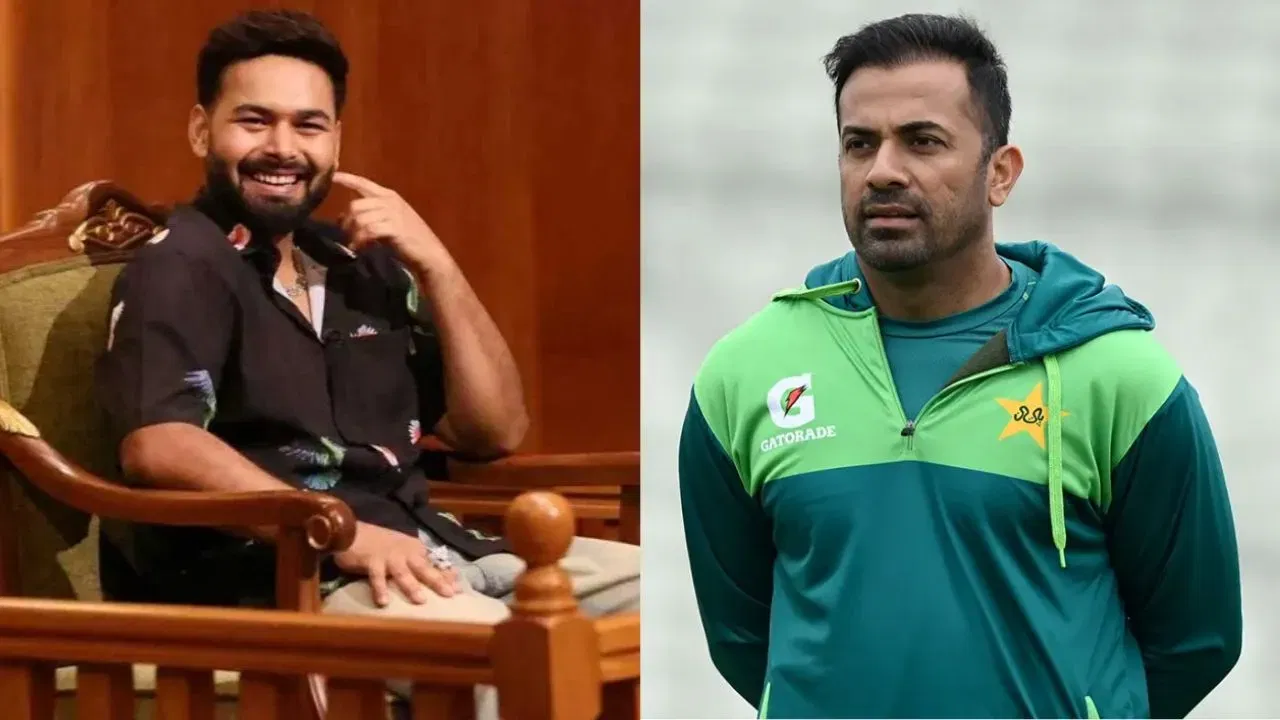 Rishabh Pant, Wahab Riaz