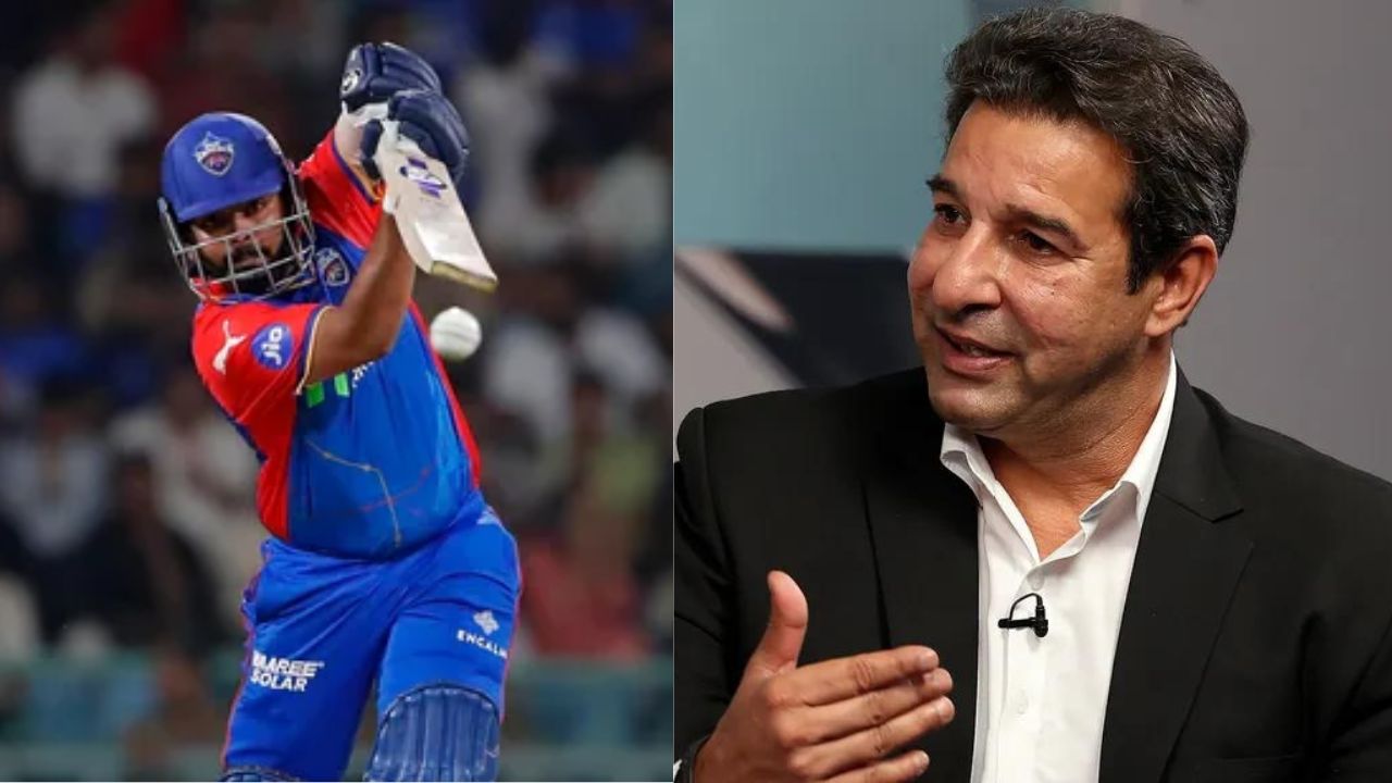 Wasim Akram and Prithvi Shaw