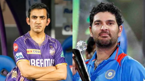 Yuvraj Singh and Gautam Gambhir