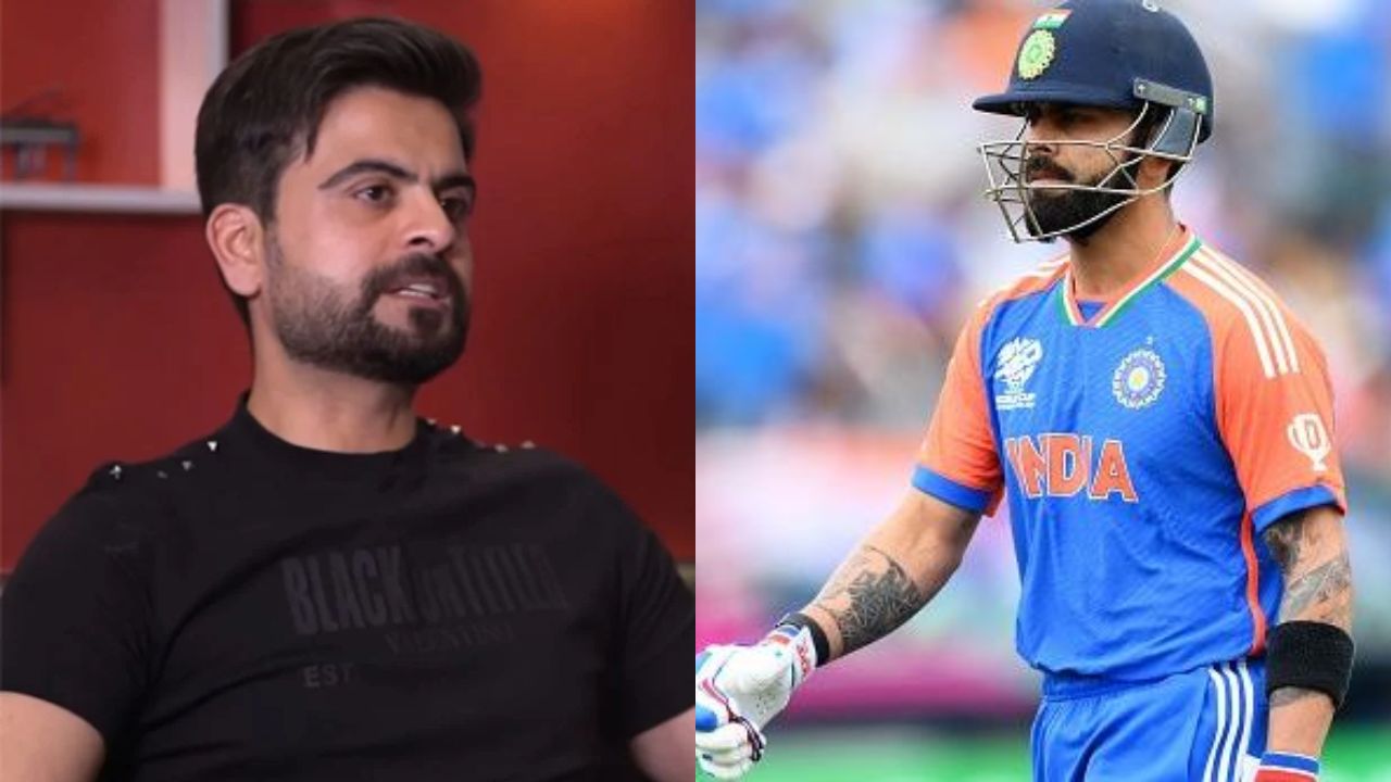 Ahmed Shehzad and Virat Kohli