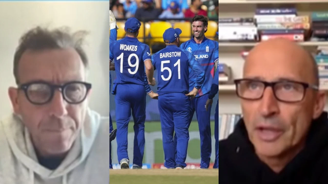 Michael Atherton, England and Nasser Hussain