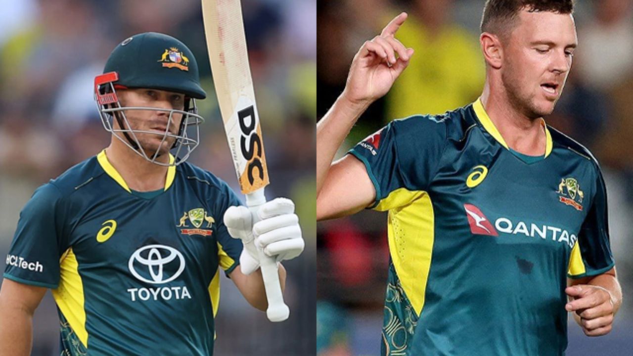 David Warner and Josh Hazlewood