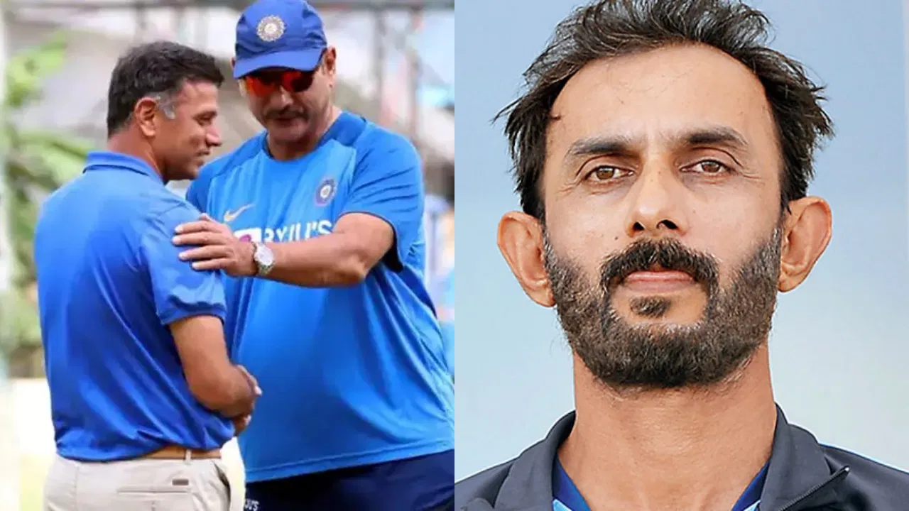 Ravi Shastri-Rahul Dravid and Vikram Rathour