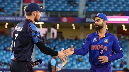 Ahmad Shahzad and Virat Kohli