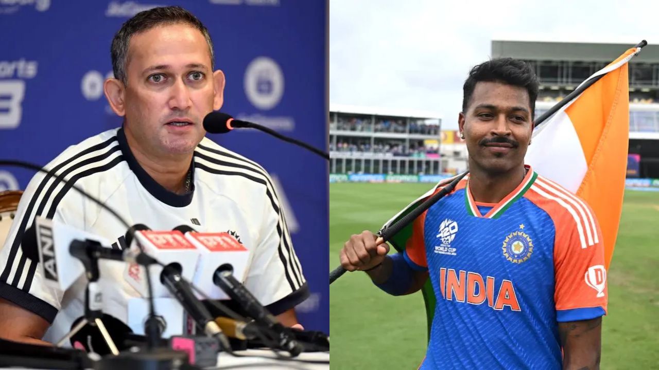 Ajit Agarkar and Hardik Pandya