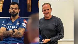 Andy Flower and Virat Kohli