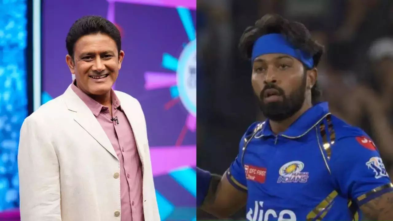 Anil Kumble and Hardik Pandya